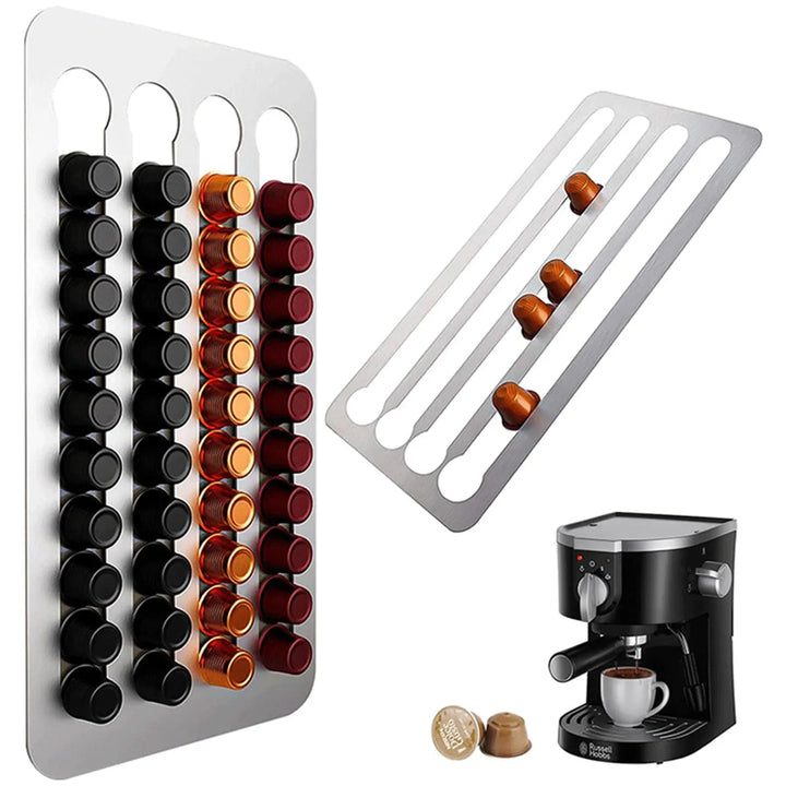 Elegantes Nespresso-Organizer-Regal